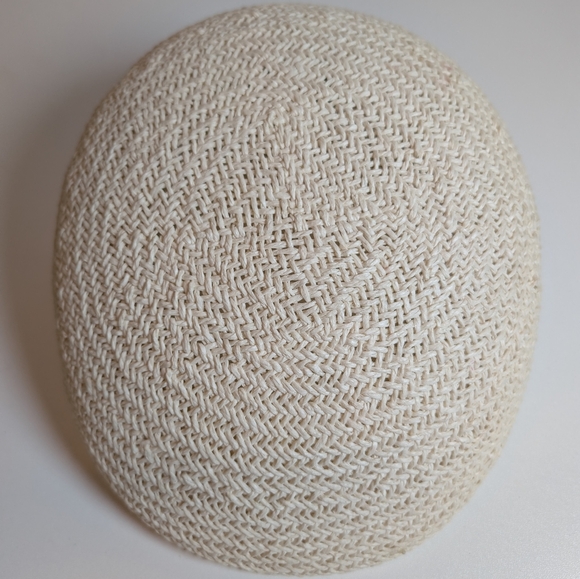 DORFMAN Pacific Seagrass Straw Natural Newsboy Hat NWOT Small Unisex - Picture 6 of 6